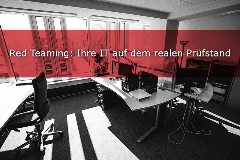 Firewalls, Richtlinien und Schulungen sehen auf dem Papier gut aus. Ob sie einem echten Angriff standhalten, zeigt sich erst, wenn jemand ernsthaft versucht, hineinzukommen. Genau das tut Red Teaming - kontrolliert, realistisch und auf Ihrer Seite.

In einer Welt, in der Cyber-Bedrohungen ständig zunehmen, reicht reaktive Verteidigung nicht mehr aus. Wer wissen will, wie widerstandsfähig die eigene IT-Infrastruktur wirklich ist, muss sie unter realen Bedingungen testen. Red Teaming macht genau das: Es simuliert die Vorgehensweise echter Angreifer, bevor es echte Angreifer tun.

Stellen Sie sich vor, ein Team von Spitzenexperten evaluiert die Sicherheit Ihres «Hauses», in diesem Fall Ihrer IT-Infrastruktur. Es prüft jede Tür, jedes Fenster und jedes Schloss, sucht nach übersehenen Einbruchspunkten und versucht, Kontrolle über die sensibelsten Bereiche zu erlangen. Am Ende steht nicht der Schaden, sondern die Erkenntnis: Wo sind Sie verwundbar, und wie schliessen Sie diese Lücken, bevor jemand mit schlechten Absichten sie findet?

Was Red Teaming ist und was nicht

Red Teaming ist eine umfassende, massgeschneiderte Angriffssimulation. Ziel ist es, die Reaktionsfähigkeit eines Unternehmens auf Cyber-Angriffe ganzheitlich und unter möglichst realistischen Bedingungen zu testen. Anders als bei einem klassischen Schwachstellen-Scan geht es nicht darum, eine Liste technischer Lücken abzuhaken. Entscheidend ist die Frage: Was kann ein motivierter Angreifer in Ihrem Unternehmen tatsächlich erreichen?

Dabei werden nicht nur vorhandene Schwachstellen identifiziert, sondern auch die Wirksamkeit Ihrer Reaktionsstrategien in einem kontrollierten Umfeld bewertet. Erkennen Ihre Systeme den Angriff? Reagiert Ihr Team richtig? Wie weit kommt ein Eindringling, bevor er gestoppt wird? Red Teaming liefert Antworten auf Fragen, die ein reiner Technik-Test nie beantworten kann.

Der Kerngedanke lautet deshalb nicht «Haben wir Lücken?», sondern: «Was passiert, wenn jemand sie ernsthaft ausnutzt?» -und halten Ihre Abwehr, Ihre Prozesse und Ihre Mitarbeitenden dem stand?

So läuft ein Red-Teaming-Projekt ab

Ein professionelles Red-Teaming-Projekt folgt einem klaren, nachvollziehbaren Prozess. Jede Phase baut auf der vorherigen auf - von der gemeinsamen Zielsetzung bis zur konkreten Handlungsempfehlung.