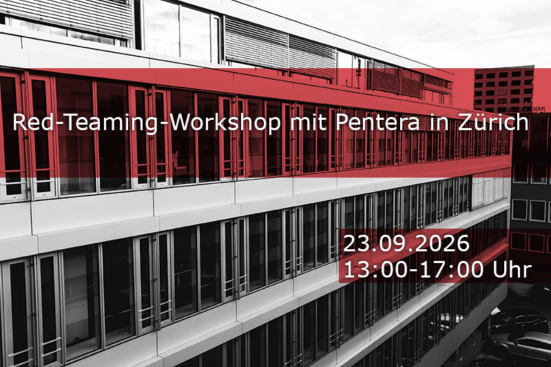 Gemeinsam mit Pentera lädt GENESIS Swiss Team AG zu einem praxisorientierten halbtägigen Red-Teaming-Workshop ein. In einer interaktiven Laborumgebung lernen die Teilnehmenden, Sicherheitslücken aus der Perspektive eines Angreifers zu erkennen und bestehende Schutzmassnahmen gezielt zu bewerten.

Das erwartet Sie

Realistische Red-Teaming-Szenarien, entwickelt von den Experten von Pentera
Praktische Übungen in einer sicheren, interaktiven Laborumgebung. Jeder Teilnehmer arbeitet während des gesamten Workshops aktiv an einer eigenen Pentera-Instanz.
Analyse von Angriffsflächen und Bewertung bestehender Sicherheitsmassnahmen
Einblicke in die Denkweise von Cyberangreifern, um Schwachstellen frühzeitig zu identifizieren

Ziel des Workshops

wie moderne Angreifer heute tatsächlich vorgehen,
wie sich komplette Angriffspfade entwickeln,
welche Sicherheitsmassnahmen einen Angriff stoppen – und welche nicht,
wie Pentera automatisiert reale Angriffstechniken validiert,
wie sich Sicherheitsrisiken objektiv priorisieren und beheben lassen.

Sie erleben dabei nicht nur die technischen Abläufe, sondern lernen auch, wie sich die Ergebnisse für Security Operations, Management, Audit und Compliance sinnvoll nutzen lassen.